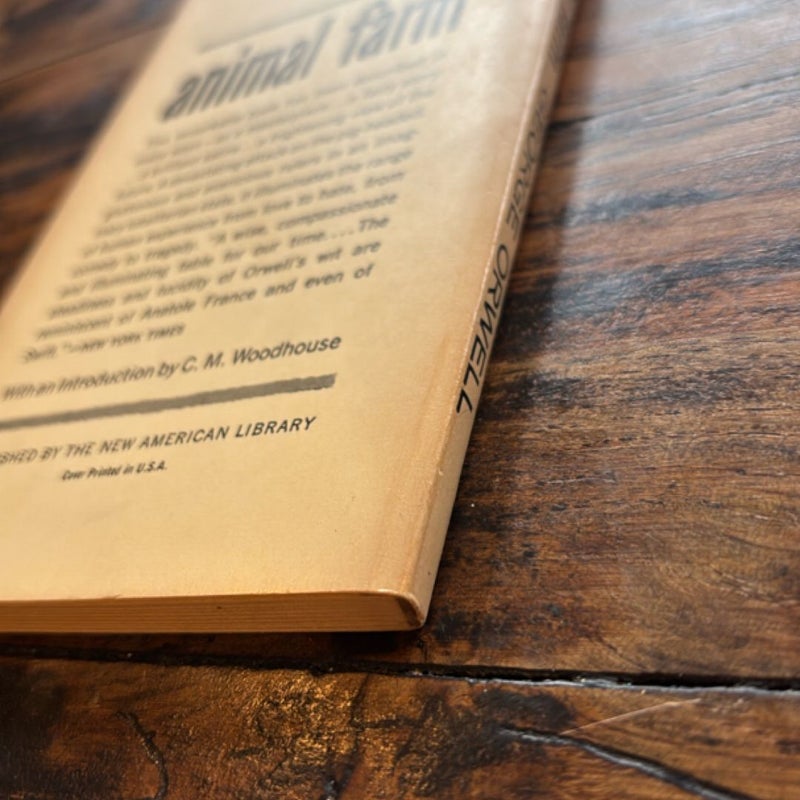 Animal Farm (1962 Vintage Signet Classic PB)