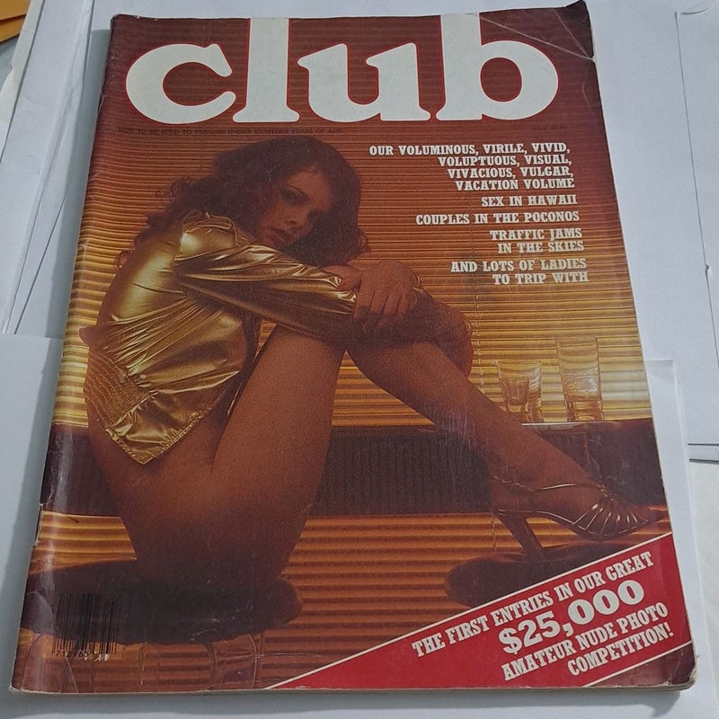 Club magazine vintage good condition adults only please