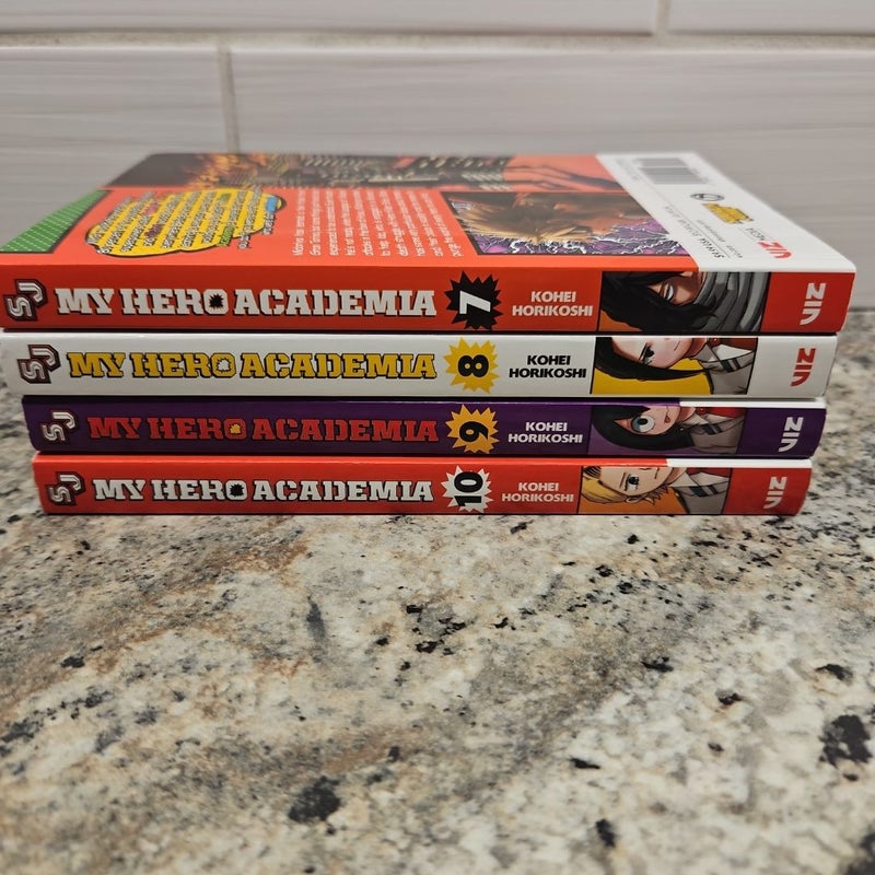 My Hero Academia, Vol. 7-10 (series)