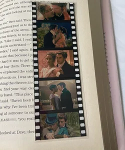 The Viscount Who Loved Me film strip bookmark