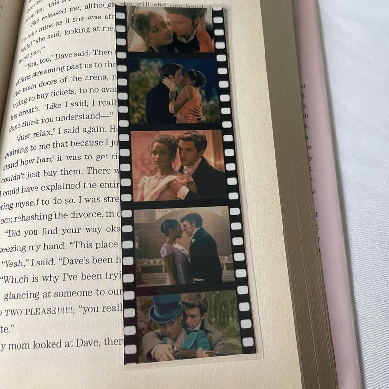 The Viscount Who Loved Me film strip bookmark