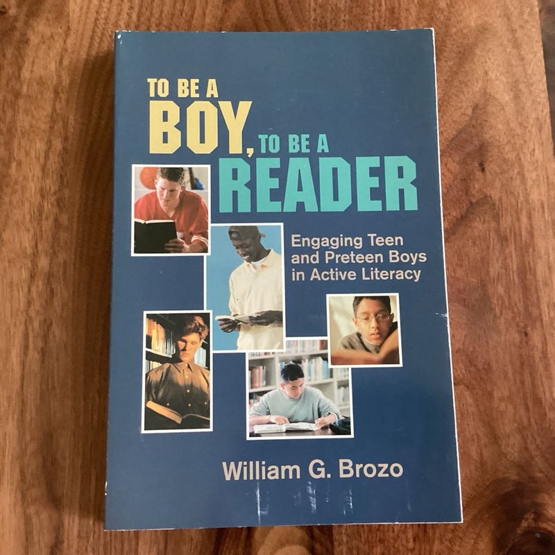 To Be a Boy, to Be a Reader