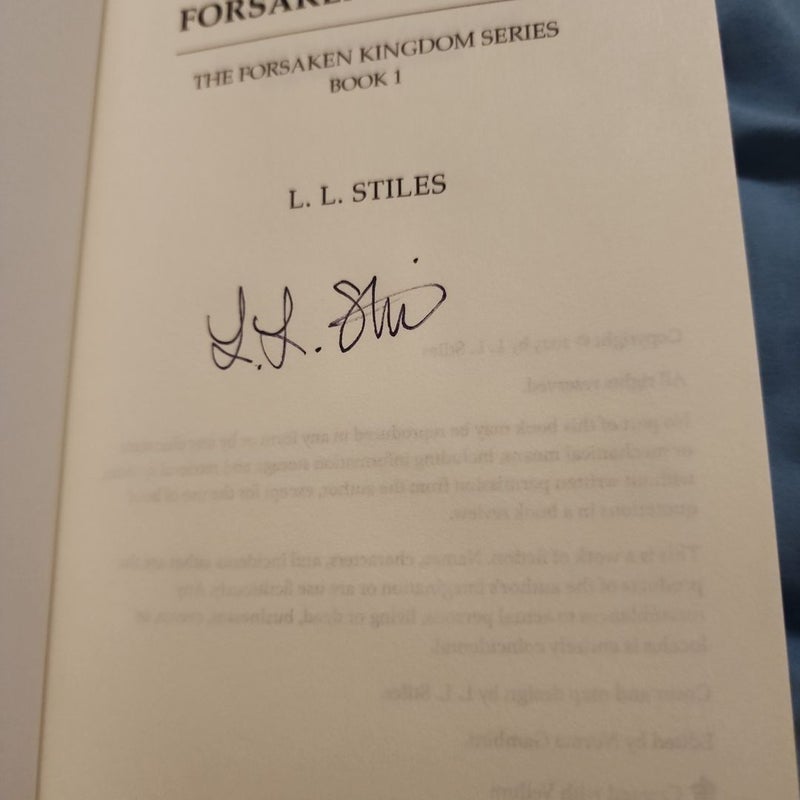 Forsaken Thrones Signed