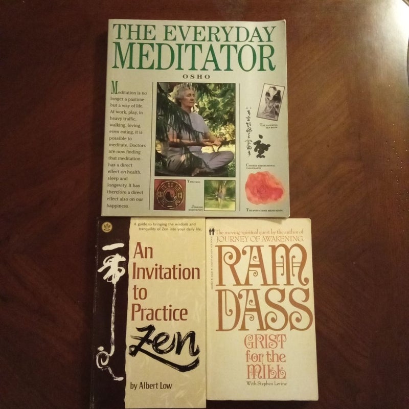 3  Meditation books