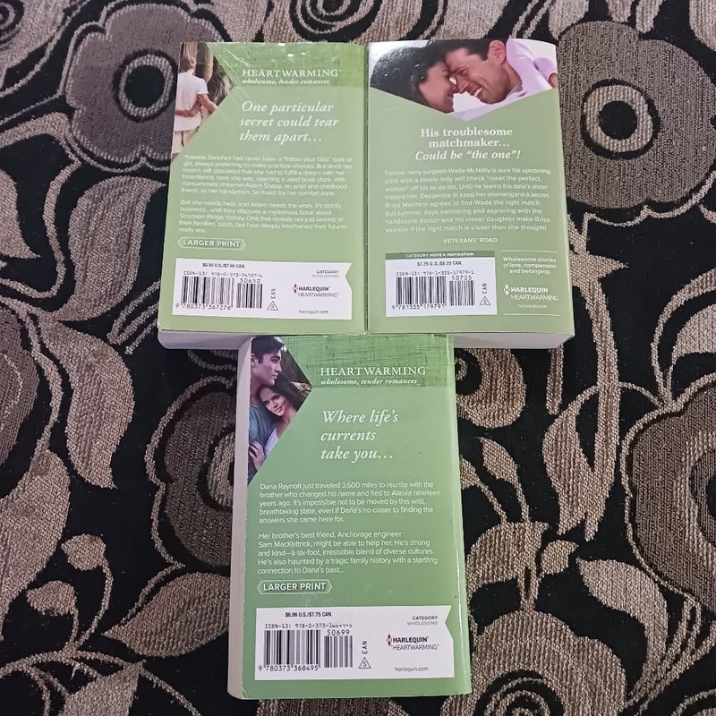 3 Harlequin Heartwarming Books