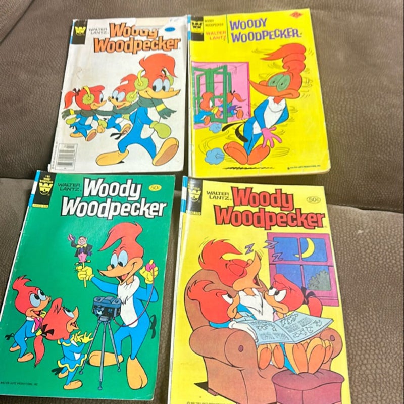 Vintage Woody Woodpecker Comics Bundle - 