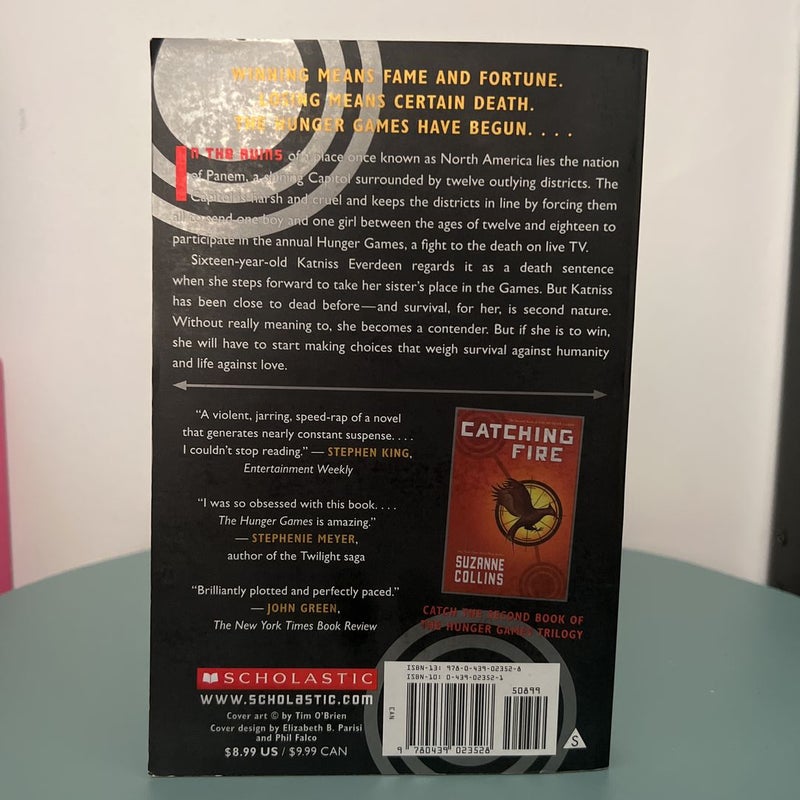 The Hunger Games Movie Tie-in Edition Paperback Book Suzanne Collins  Scholastic
