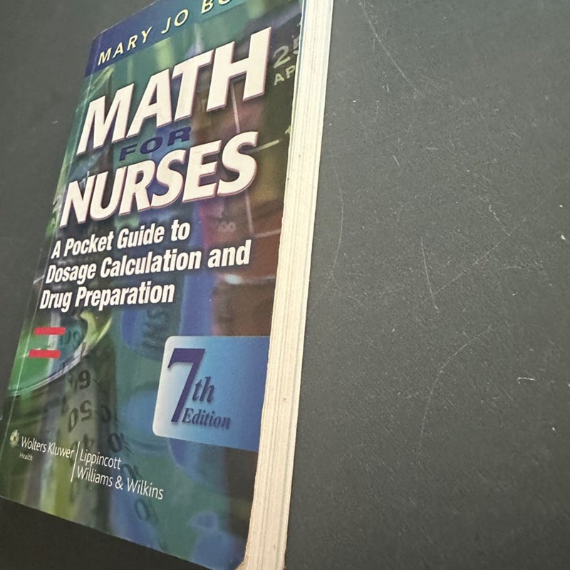 Math for Nurses