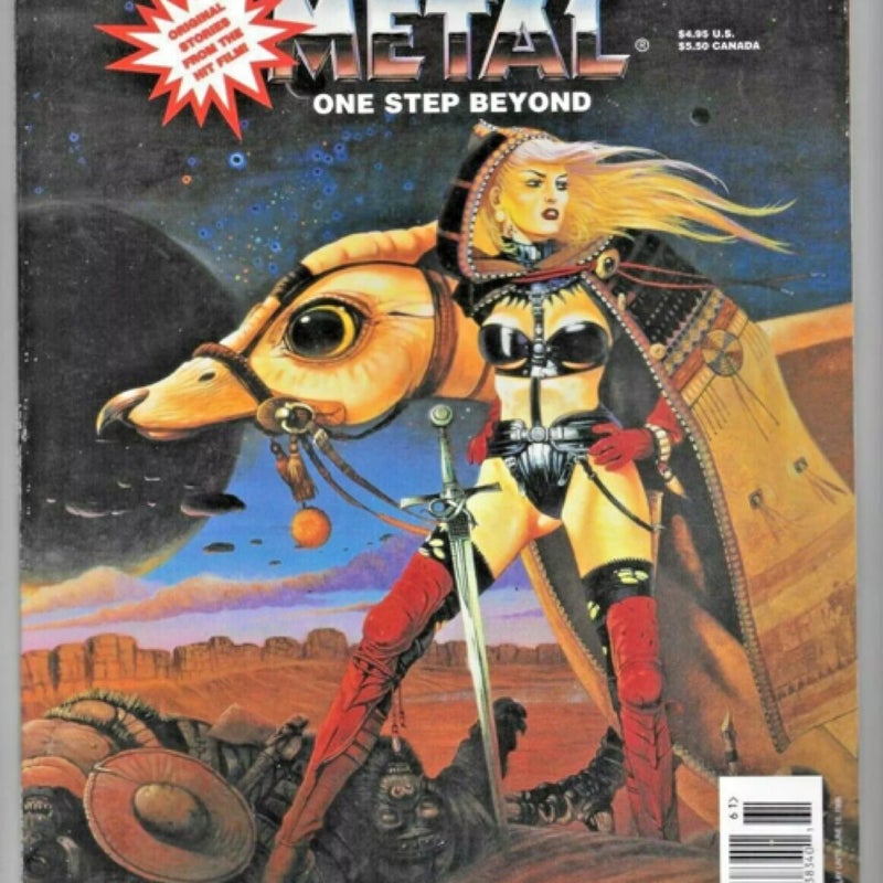 One Step Beyond 1996 Heavy Metal Magazine Stories From Hit Film Special