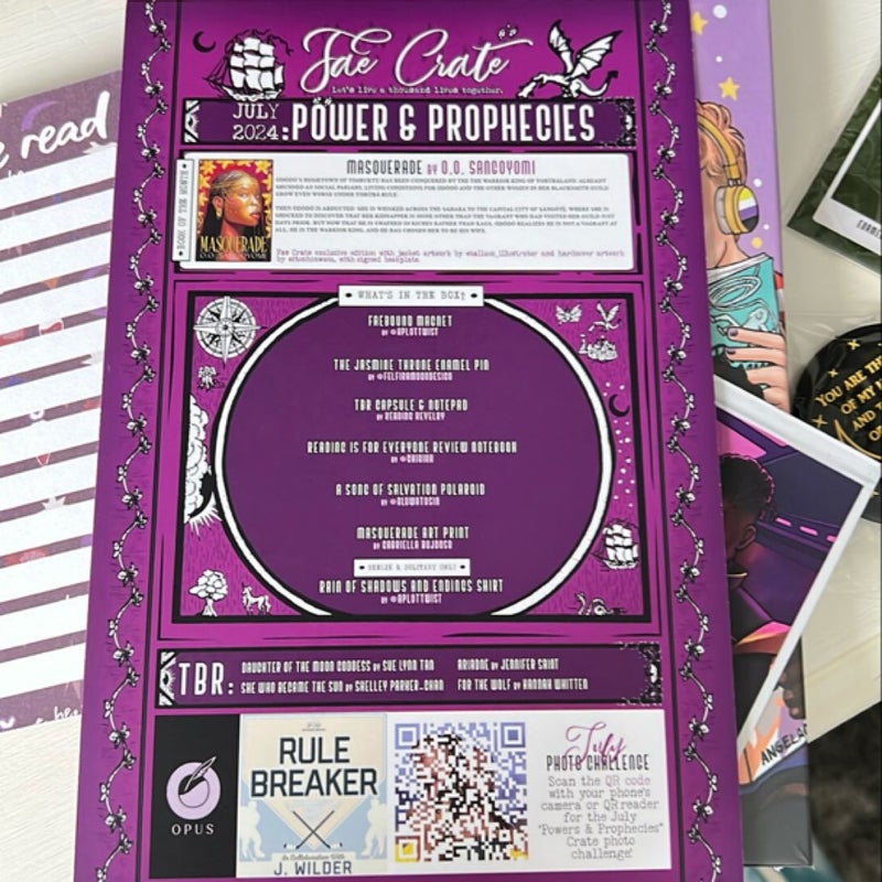 FaeCrate Masquerade Book Box