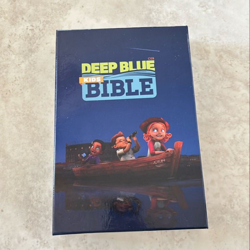 CEB Deep Blue Kids Bible Decotone Midnight Splash