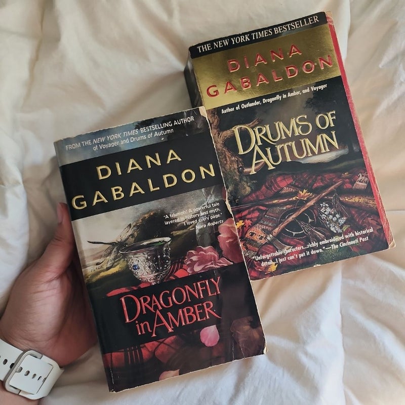 Dragonfly in Amber & Drums of Autumn bundle