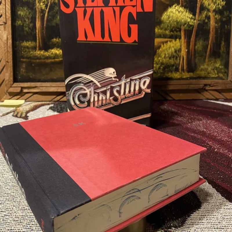 Christine by Stephen King 1983 First Edition First Print HC VGC
