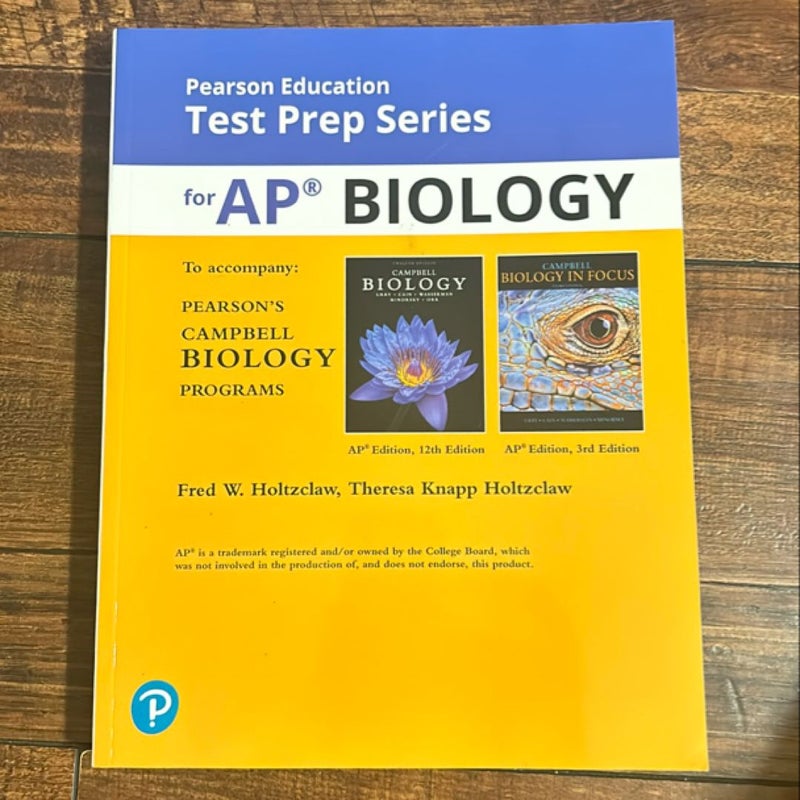 Test Prep Series for AP BIOLOGY 