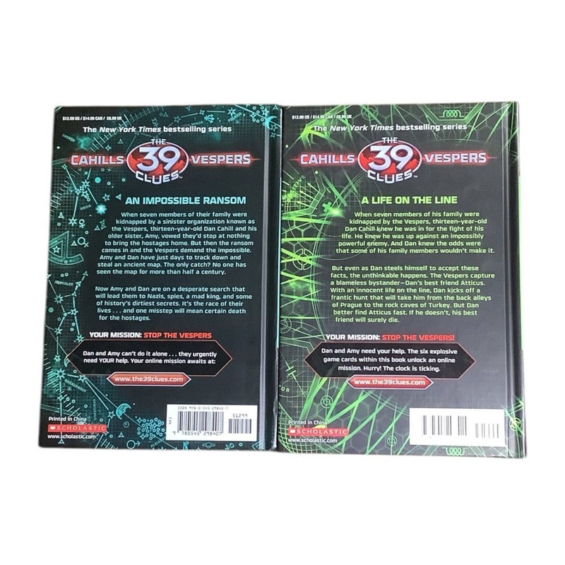 A King's Ransom & The Dead of Night ~ The 39 Clues Series