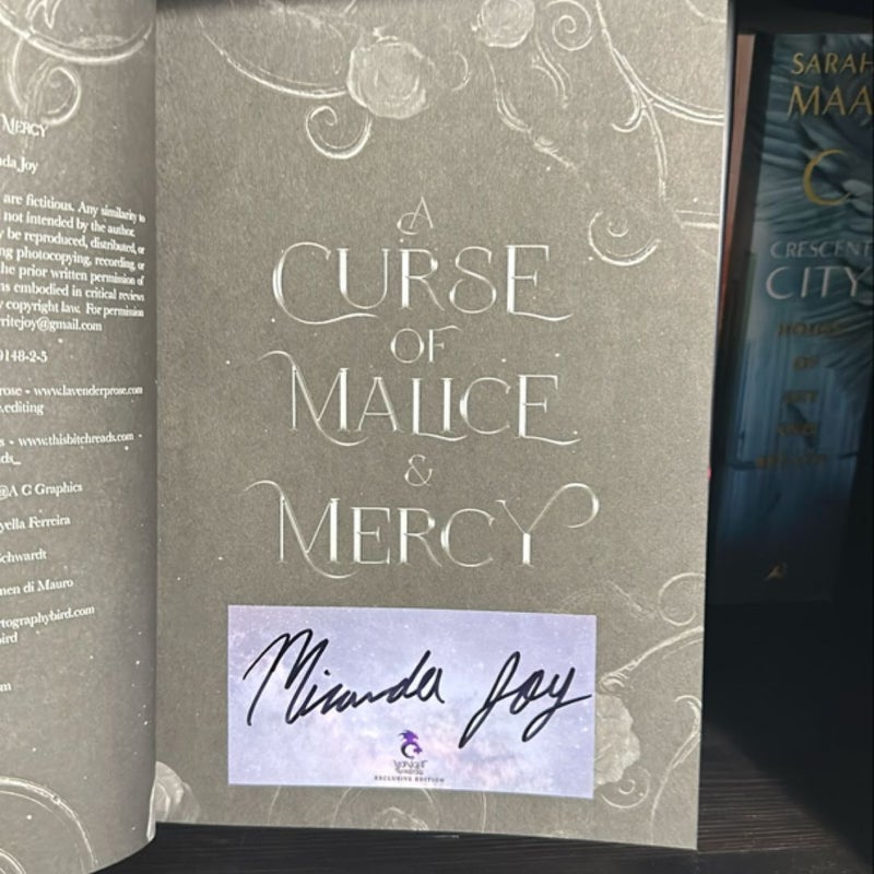 A Curse of Malice & Mercy