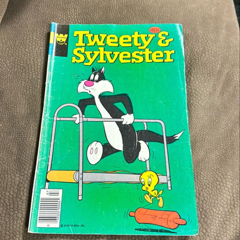 Vintage Tweety & Sylvester Comic Book 1978 Whitman Warner Bros 40¢ Issue