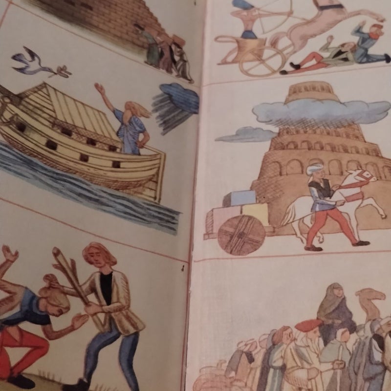 1946 The Golden Bible, The Old Testament A Giant Golden Book 