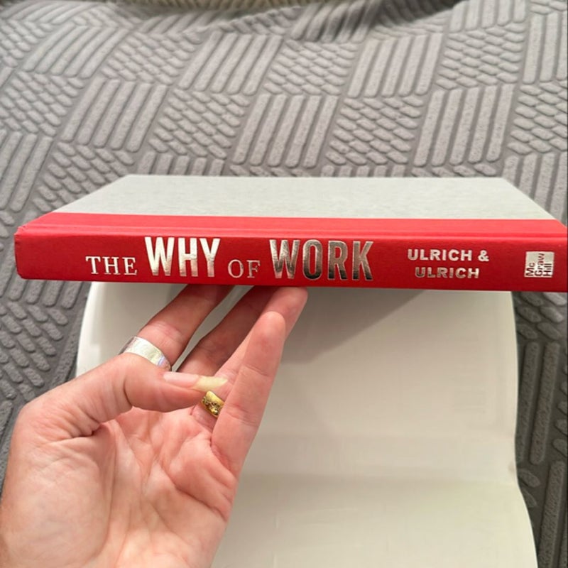 The Why of Work: How Great Leaders Build Abundant Organizations That Win