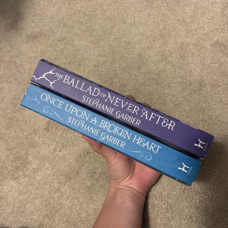 Waterstones Once Upon A Broken Heart and The Ballad of Never After