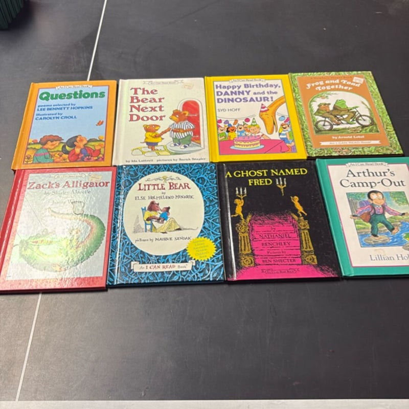 Lot 8 I Can Read Books HC 