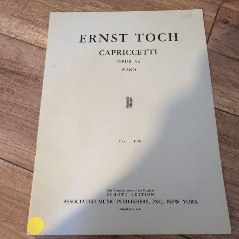 6 vintage piano books!