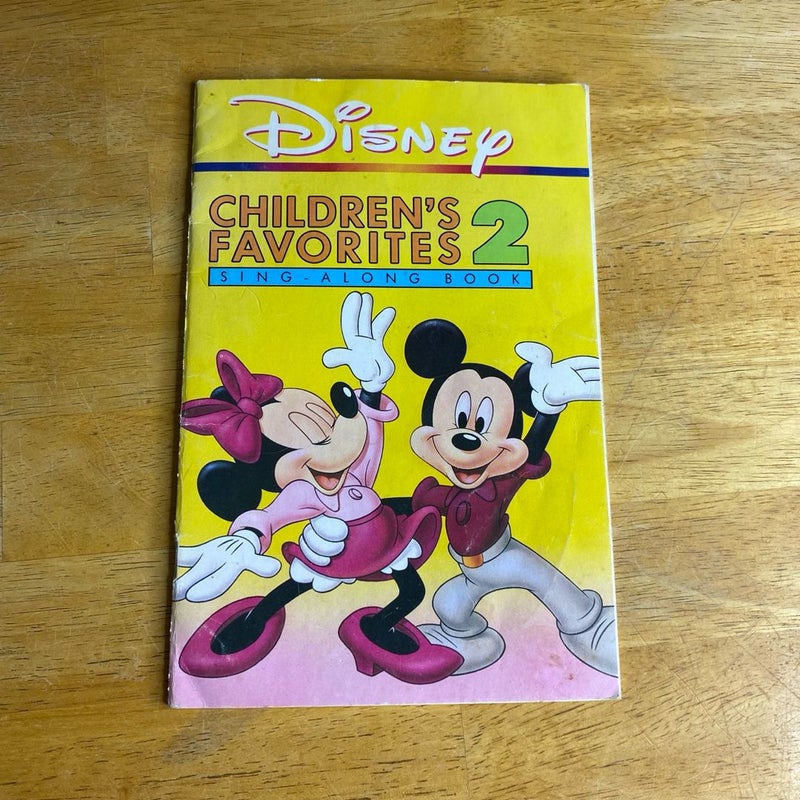 Children’s favorites sing-along book 