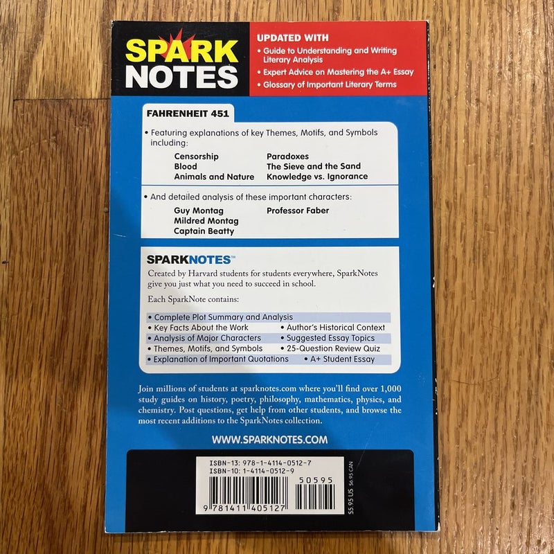 Ray Bradbury’s Fahrenheit 451 Spark Notes