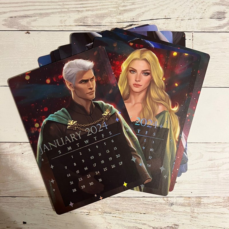 The World of Sarah J Maas 2024 Calendar