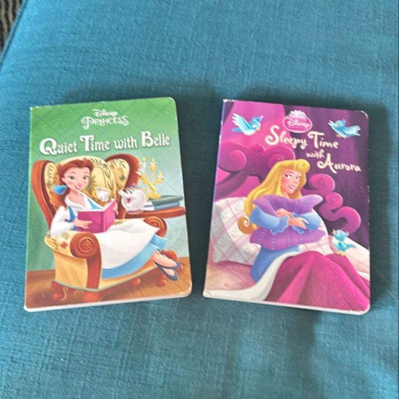 Quiet Time with Belle (Disney Princess) & Sleepy Time With Aurora