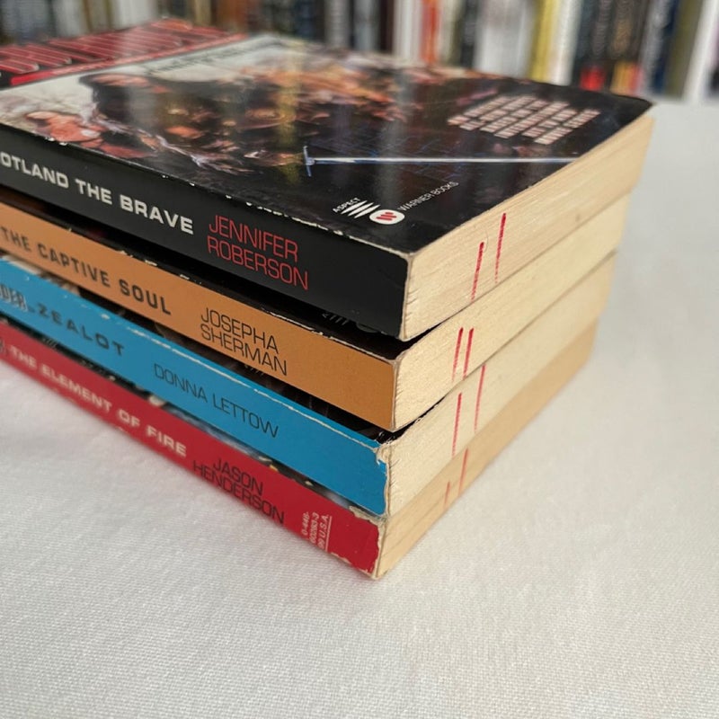 Highlander paperback books TV tie-in edition