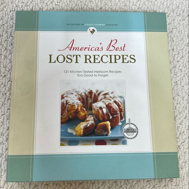 America's Best Lost Recipes