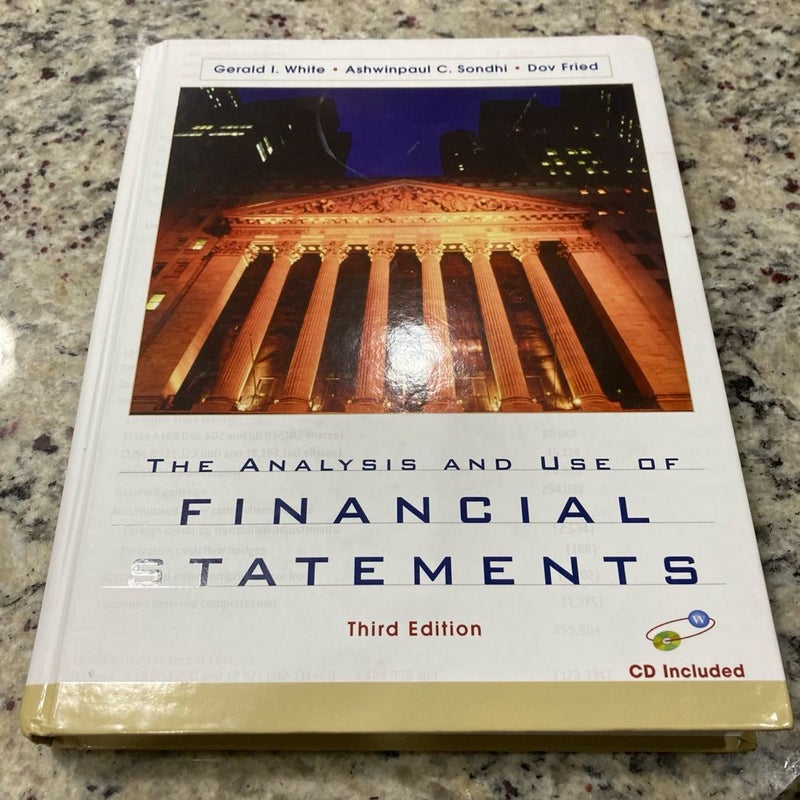 The Analysis and Use of Financial Statements