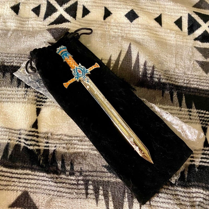 Priory of the Orange Tree replica sword from Illumicrate 