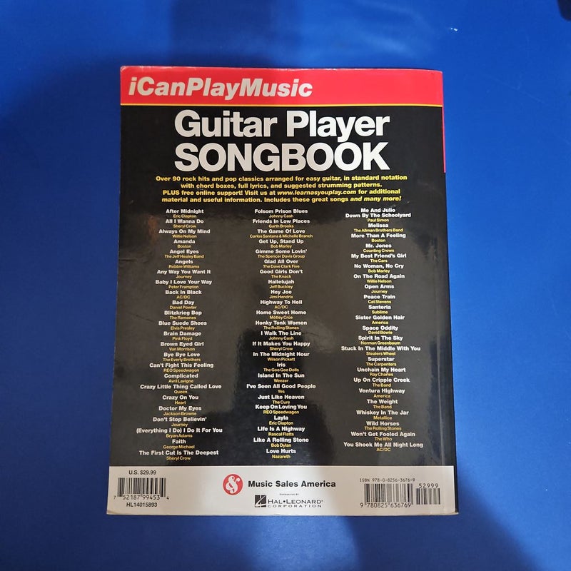 I Can Play Music Guitar Songbook