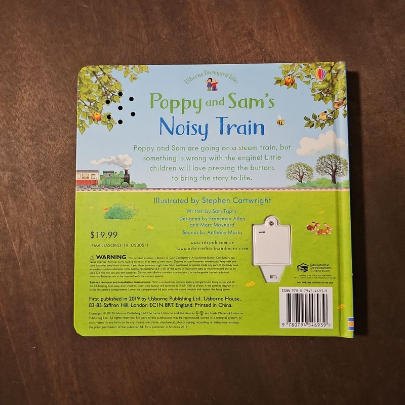 Poppy and Sam's Noisy Train Book