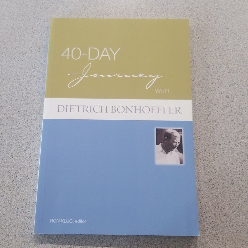 40-Day Journey with Dietrich Bonhoeffer