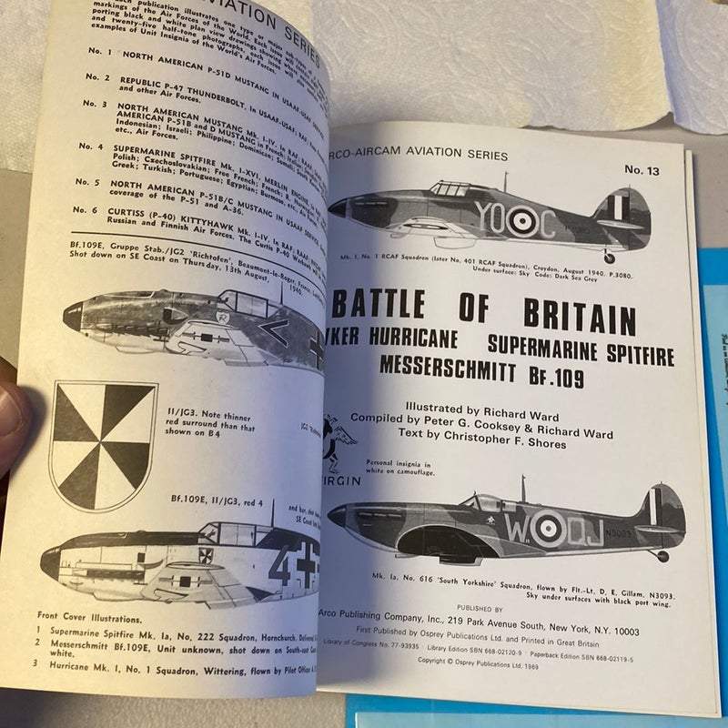 Battle of Britain: Hawker Hurricane, Supermarine Spitfire 