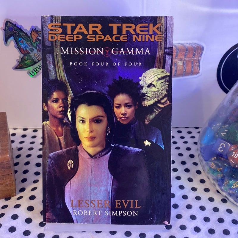 Mission Gamma book 4 Lesser Evil