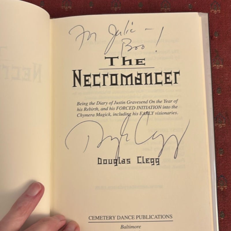 The Necromancer/ Signed, Limited Edition