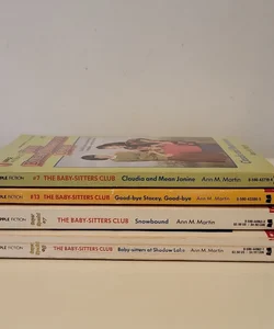 Babysitters Club lot of 4 books