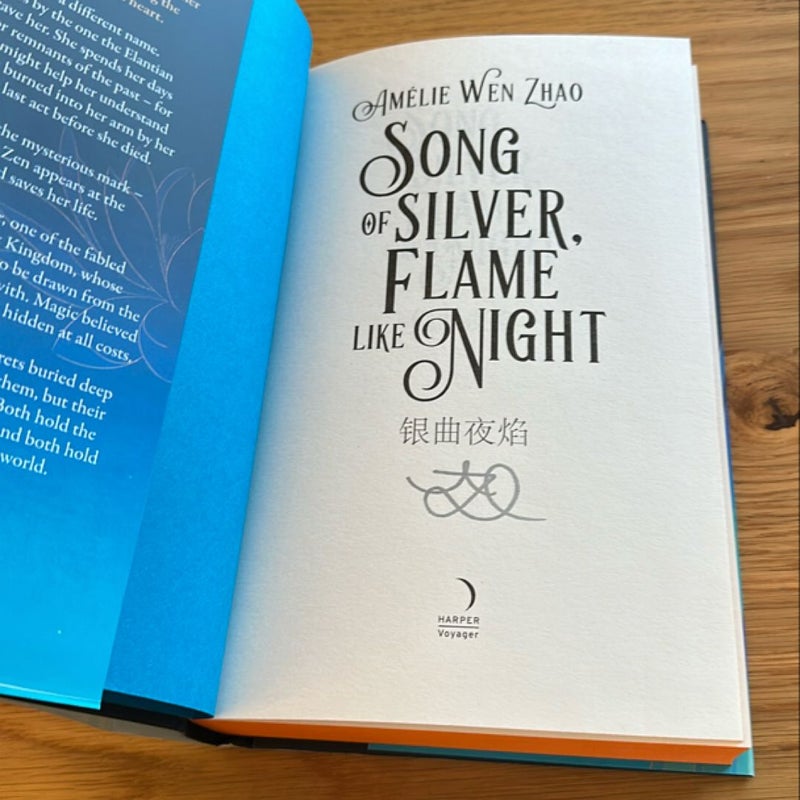 Song of Silver, Flame Like Night (WATERSTONES SIGNED)