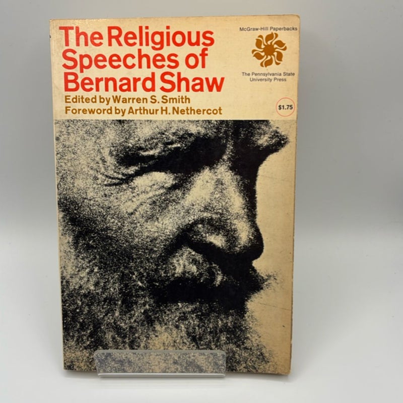 The religious speeches of Bernard Shaw