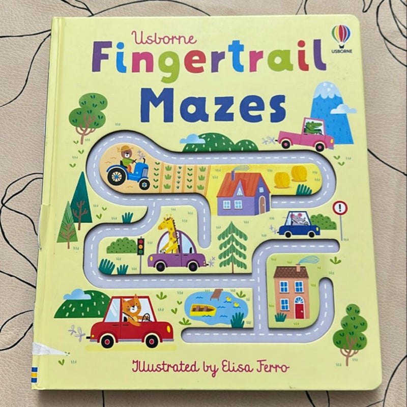 Usborne Fingertrail Mazes