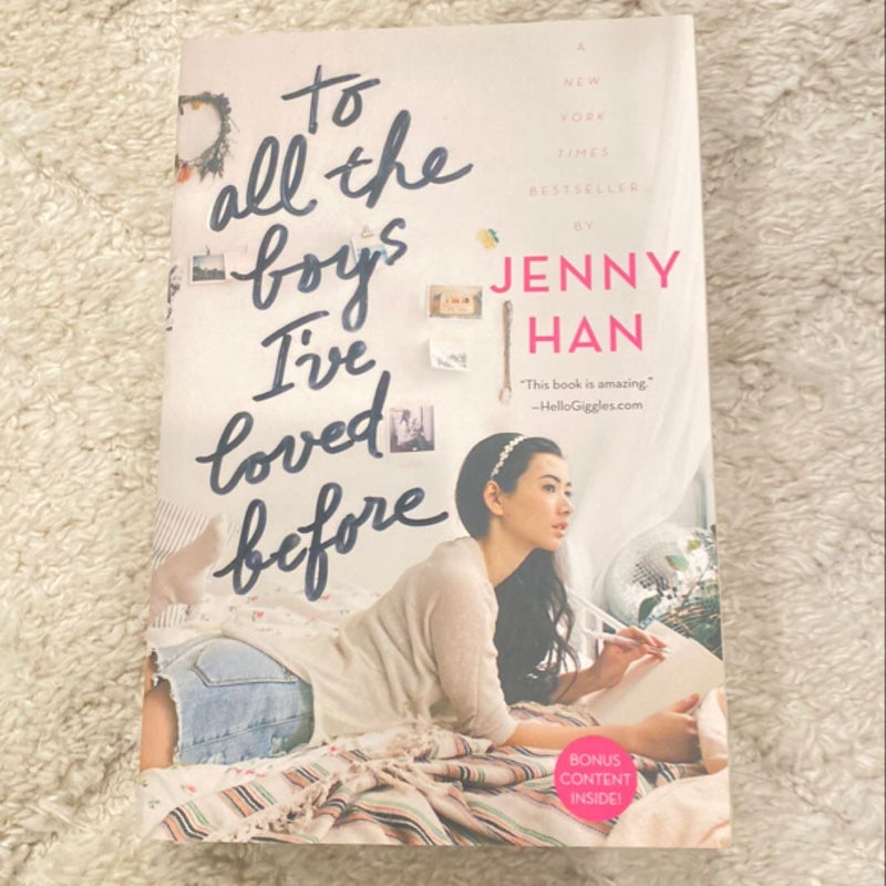 To All the Boys I've Loved Before