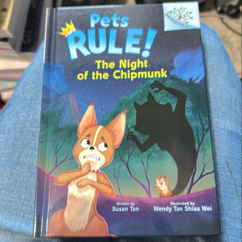 The Night of the Chipmunk: a Branches Book (Pets Rule! #6)