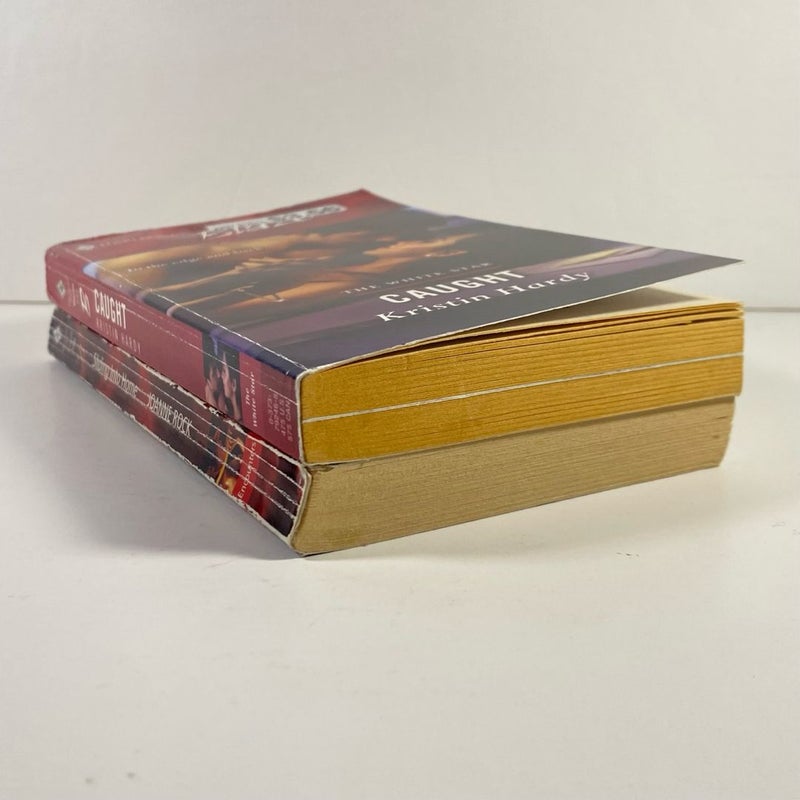 Set of 2 Harlequin Blaze Paperbacks Sliding into Home & Caught