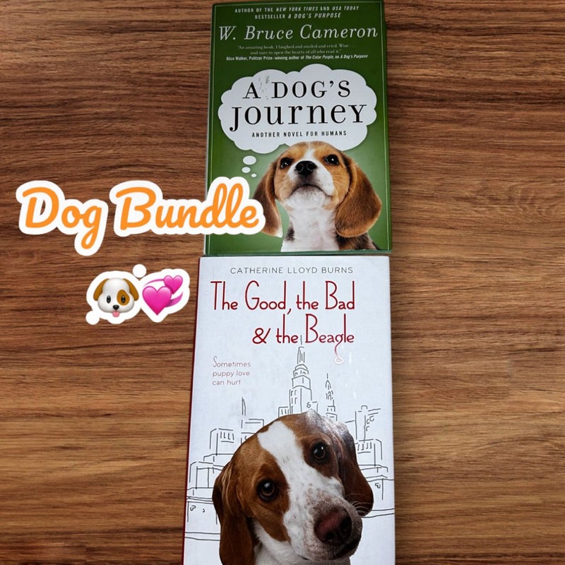 ⭐️ Dog Bundle ⭐️ • A Dogs Journey & The Good, The Bad, And The Beagle