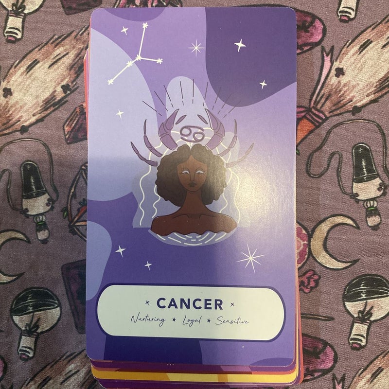 Astrological signs cards  (set of 12)