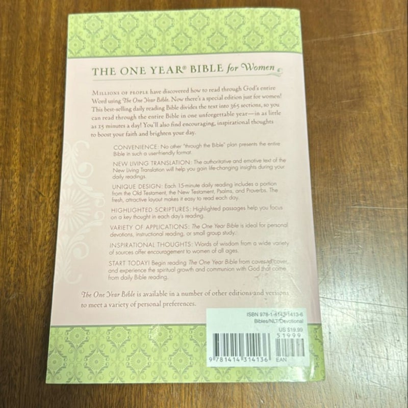 The One Year Bible for Women